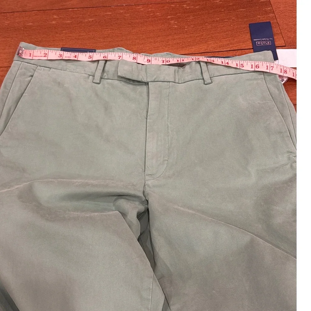 NWT Polo Ralph Lauren Jarrett Pant Mens Faded Mint Slim Fit Chino 33x32